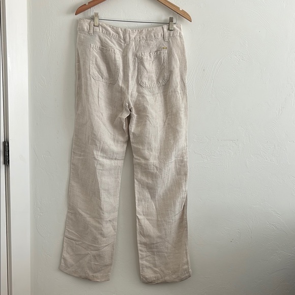 Women's linen Tommy Hilfiger pants - Picture 4 of 12